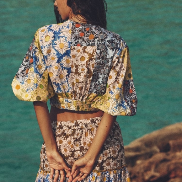 Zara Printed crop top SZ  S, L, XL BNWT - Picture 5 of 6